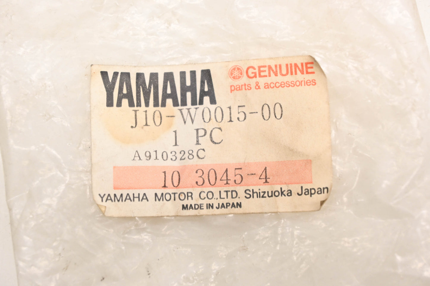 New OEM Yamaha J10-W0015-00-00 Solenoid Rebuild Kit NOS