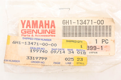 New OEM Yamaha 6H1-13471-00-00 Oil Pump Drain Plug Screw NOS