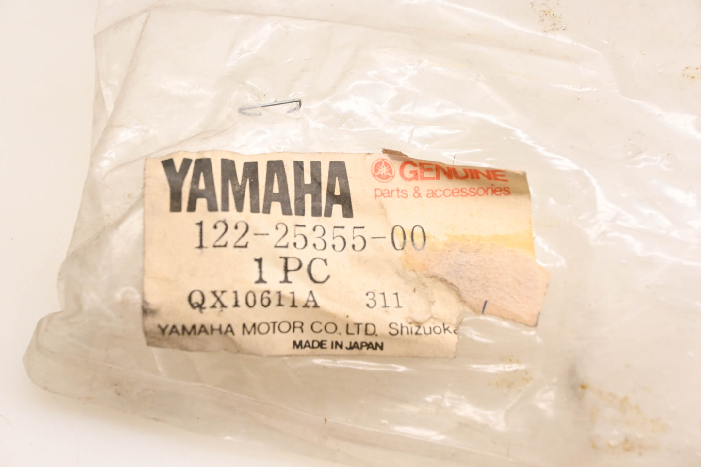 New OEM Yamaha 122-25355-00-00 Brake Cam Shaft Lever NOS