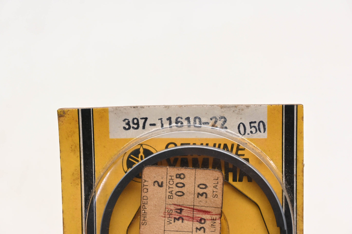 New OEM Yamaha 397-11610-22-00 Piston Ring Kit NOS