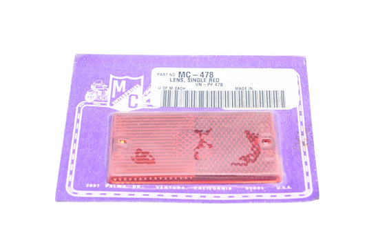 MC Enterprises MC-478 Red Lens NOS