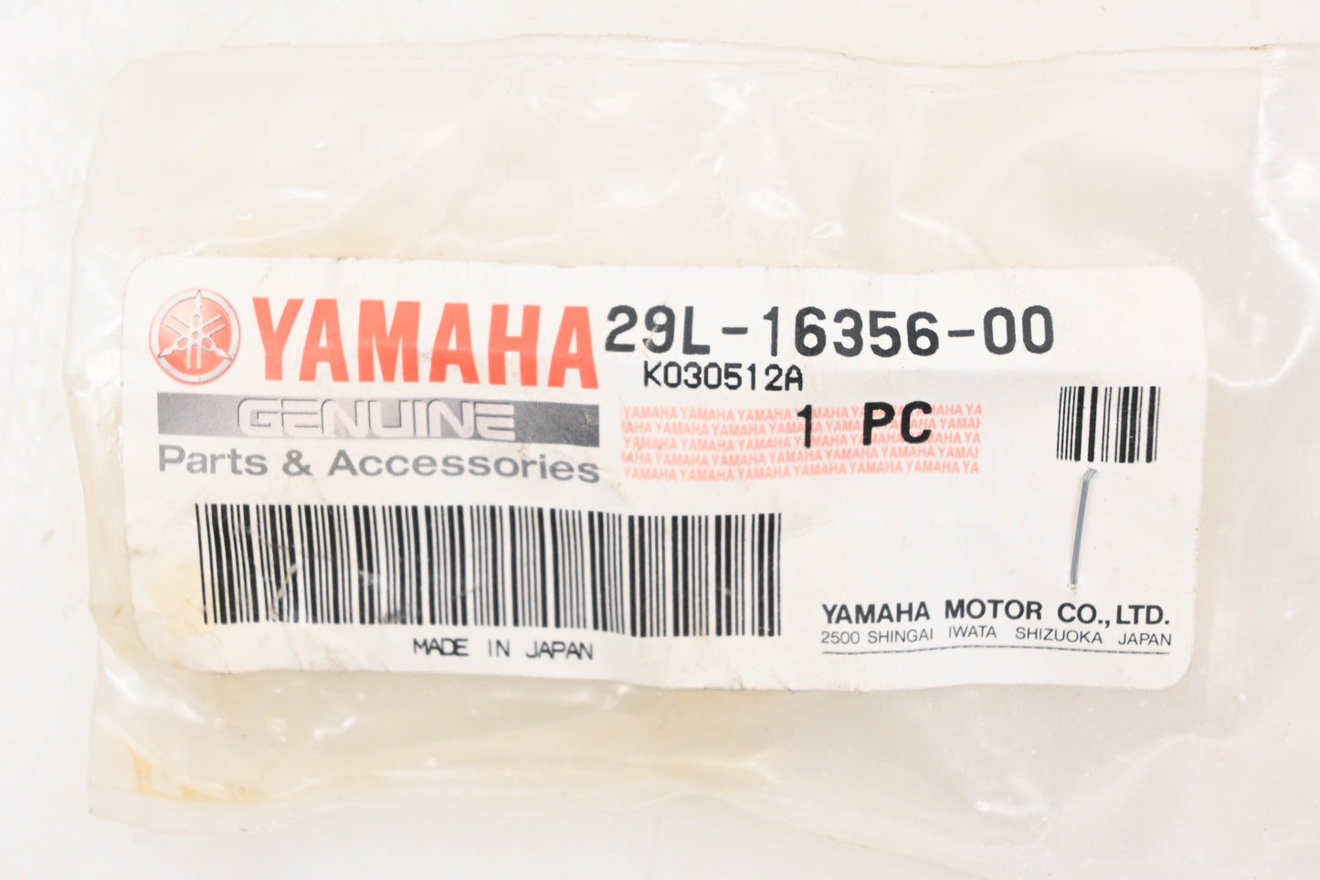 New OEM Yamaha 29L-16356-00-00 Push Rod NOS