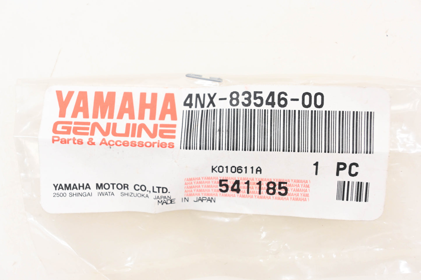 New OEM Yamaha 4NX-83546-00-00 Bolt NOS