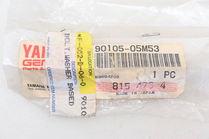 New OEM Yamaha 90105-05M53-00 Washer Based Bolt NOS