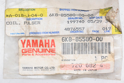 New OEM Yamaha 6K8-85580-00-00 Pulser Coil Assembly NOS