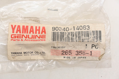 New OEM Yamaha 90340-14063-00 Straight Screw Plug NOS