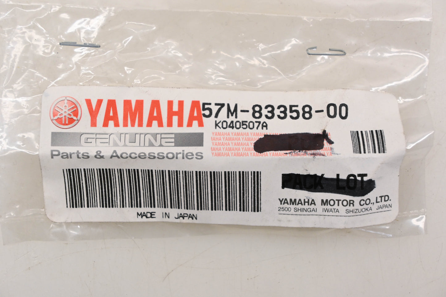 New OEM Yamaha 57M-83358-00-00 Special Screws Qty 2 NOS