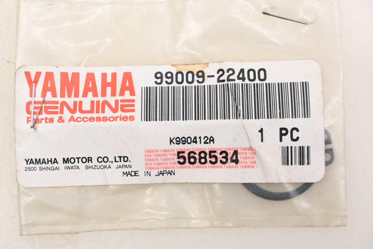 New OEM Yamaha 99009-22400-00 Circlips Qty 2 NOS