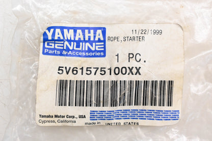 New OEM Yamaha 5V6-15751-00-XX Starter Rope NOS