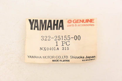 New OEM Yamaha 322-25155-00-00 Front Brake Panel Lever Arm NOS