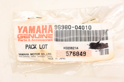 New OEM Yamaha 98980-04010-00 Bind Screws Qty 2 NOS