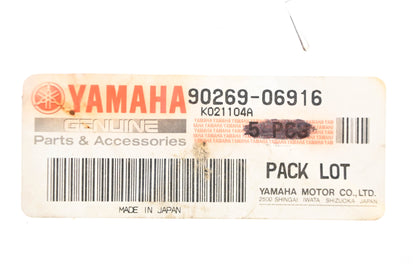 New OEM Yamaha 90269-06916-00 Special Shape Rivets Qty 4 NOS