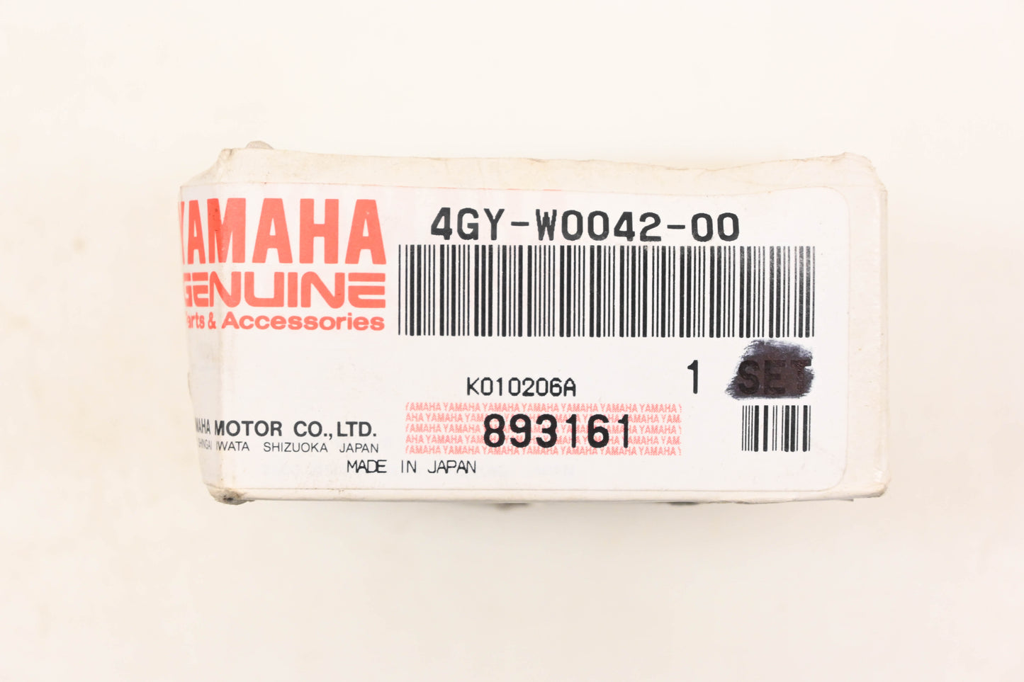New OEM Yamaha 4GY-W0042-00-00 Rear Brake Master Cylinder Repair Kit NOS