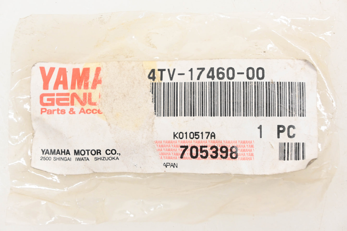 New OEM Yamaha 4TV-17460-00-00 Drive Sprocket 15T NOS
