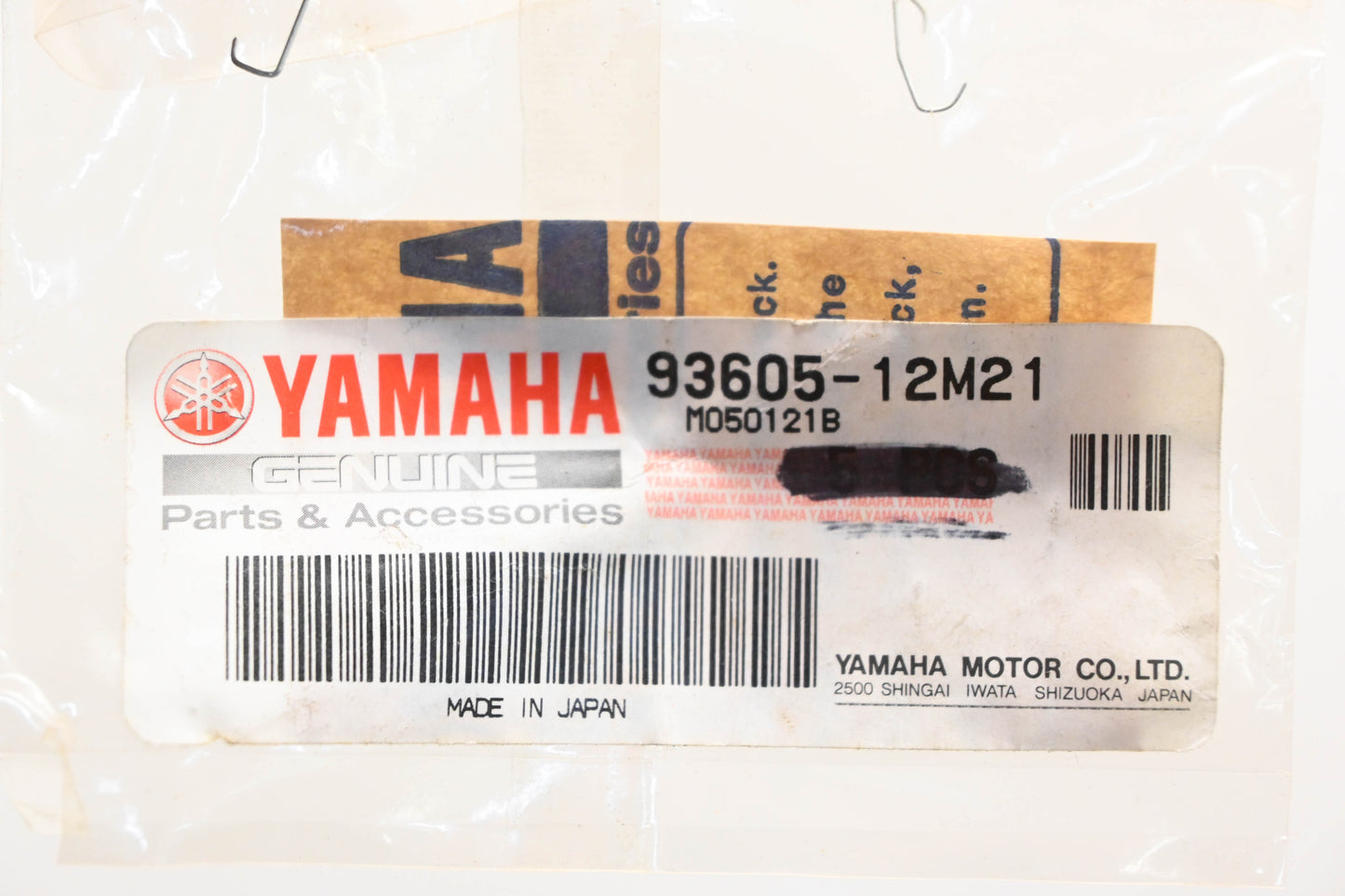 New OEM Yamaha 93605-12M21-00 Dowel Pin NOS