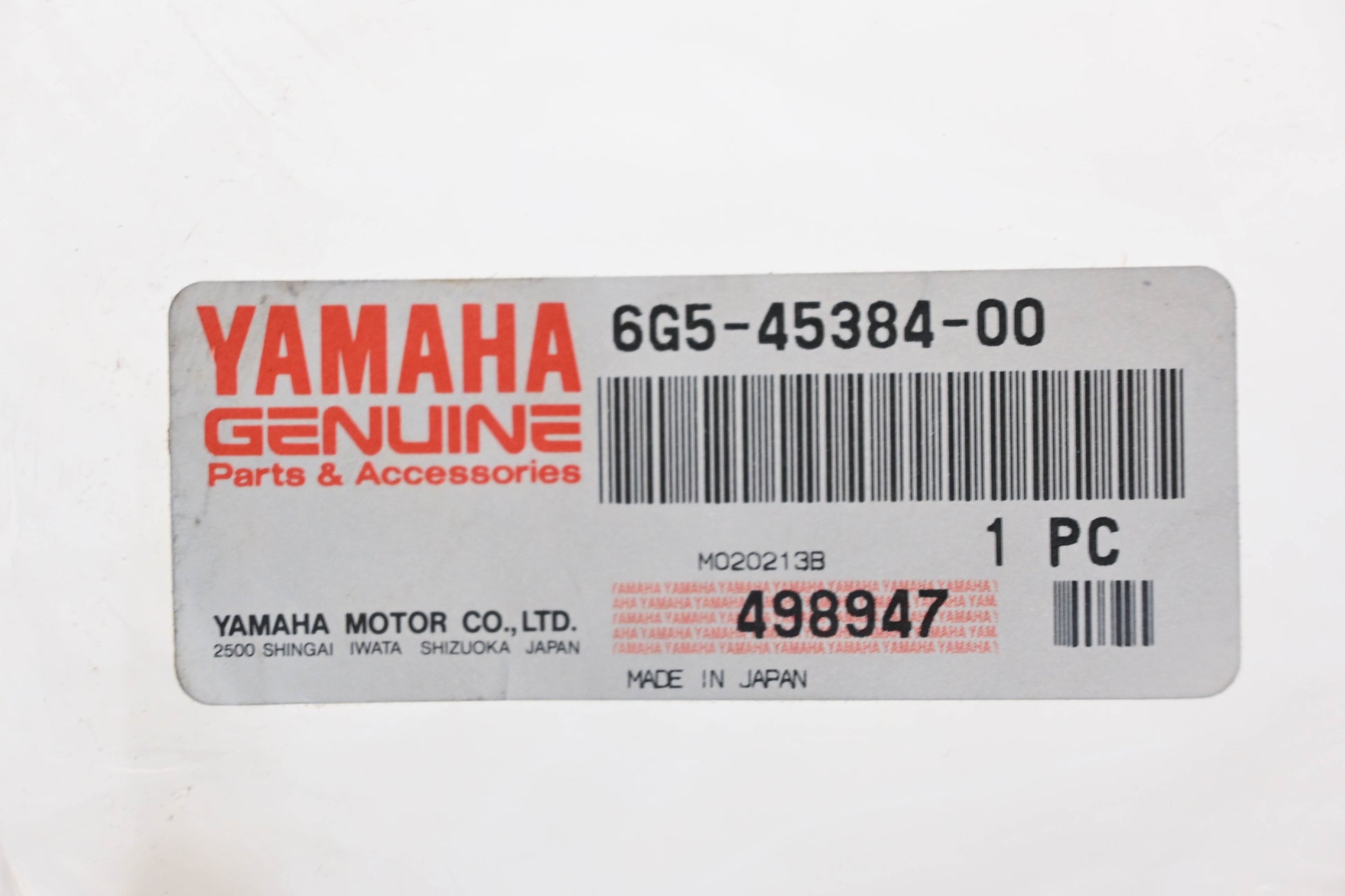 New OEM Yamaha 6G5-45384-00-00 Spanner Nut NOS – In Stock Motorsports, Inc