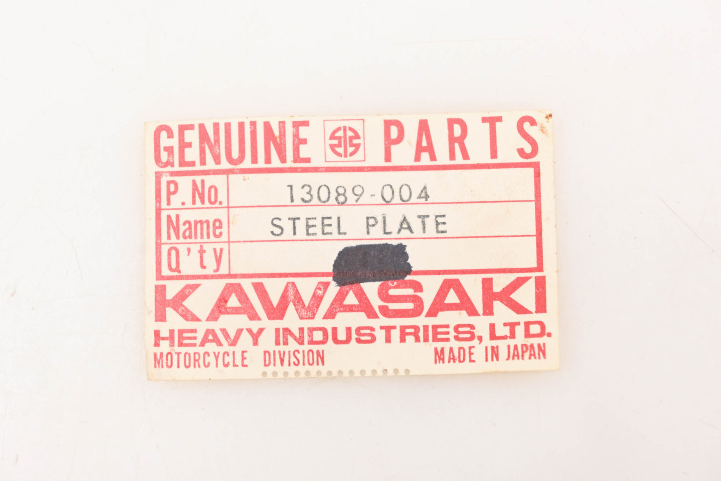 New OEM Kawasaki 13089-004 Steel Clutch Plates Qty 2 NOS