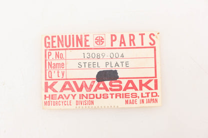 New OEM Kawasaki 13089-004 Steel Clutch Plates Qty 2 NOS