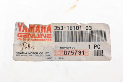 New OEM Yamaha 353-18101-03-00 Gear Shift Shaft NOS