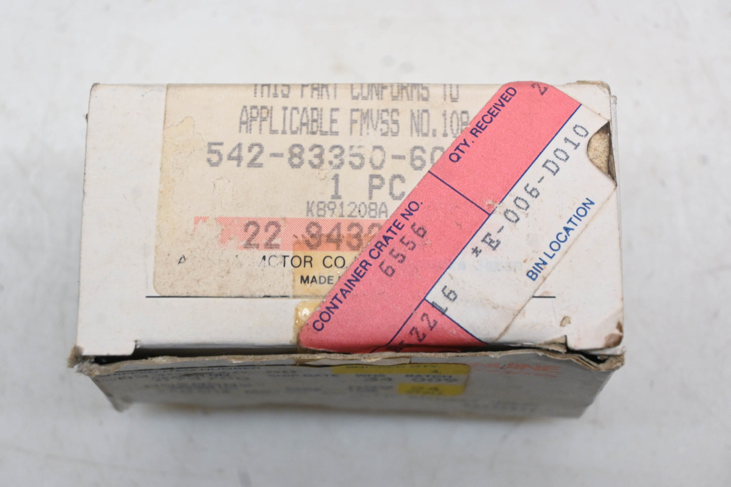 New OEM Yamaha 542-83350-60-00 Flasher Relay NOS