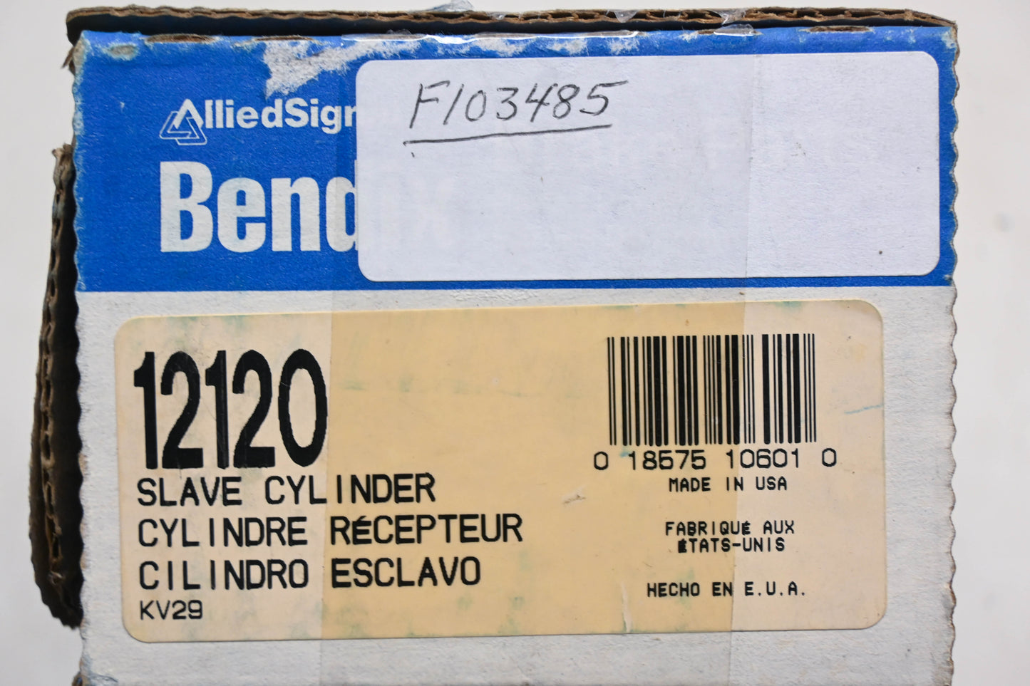 Bendix 12120, F103385 Slave Cylinder Assembly NOS