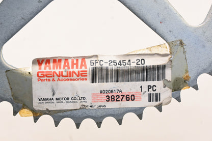 New OEM Yamaha 5FC-25454-20-00 Sprocket 54T NOS