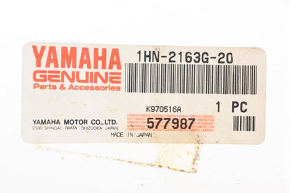New OEM Yamaha 1HN-2163G-20-00 Shaft Emblem Decal NOS