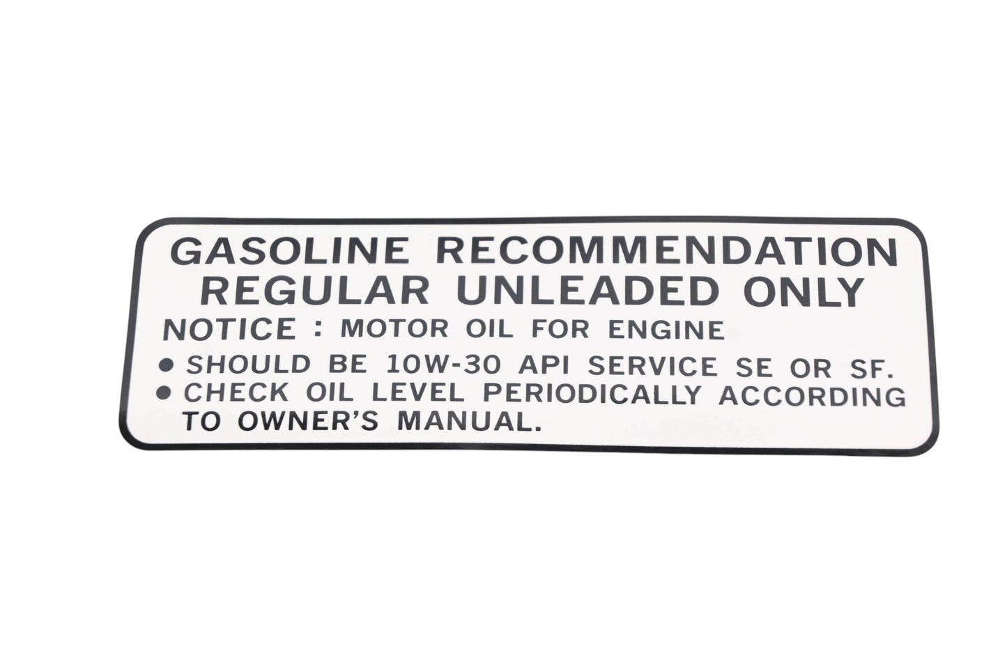 New OEM Yamaha JF2-77764-00-00 Warning Label Decal NOS
