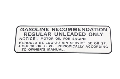 New OEM Yamaha JF2-77764-00-00 Warning Label Decal NOS