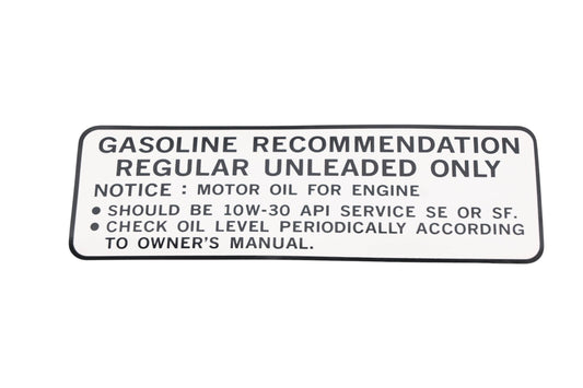 New OEM Yamaha JF2-77764-00-00 Warning Label Decal NOS