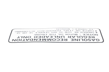 New OEM Yamaha JF2-77764-00-00 Warning Label Decal NOS