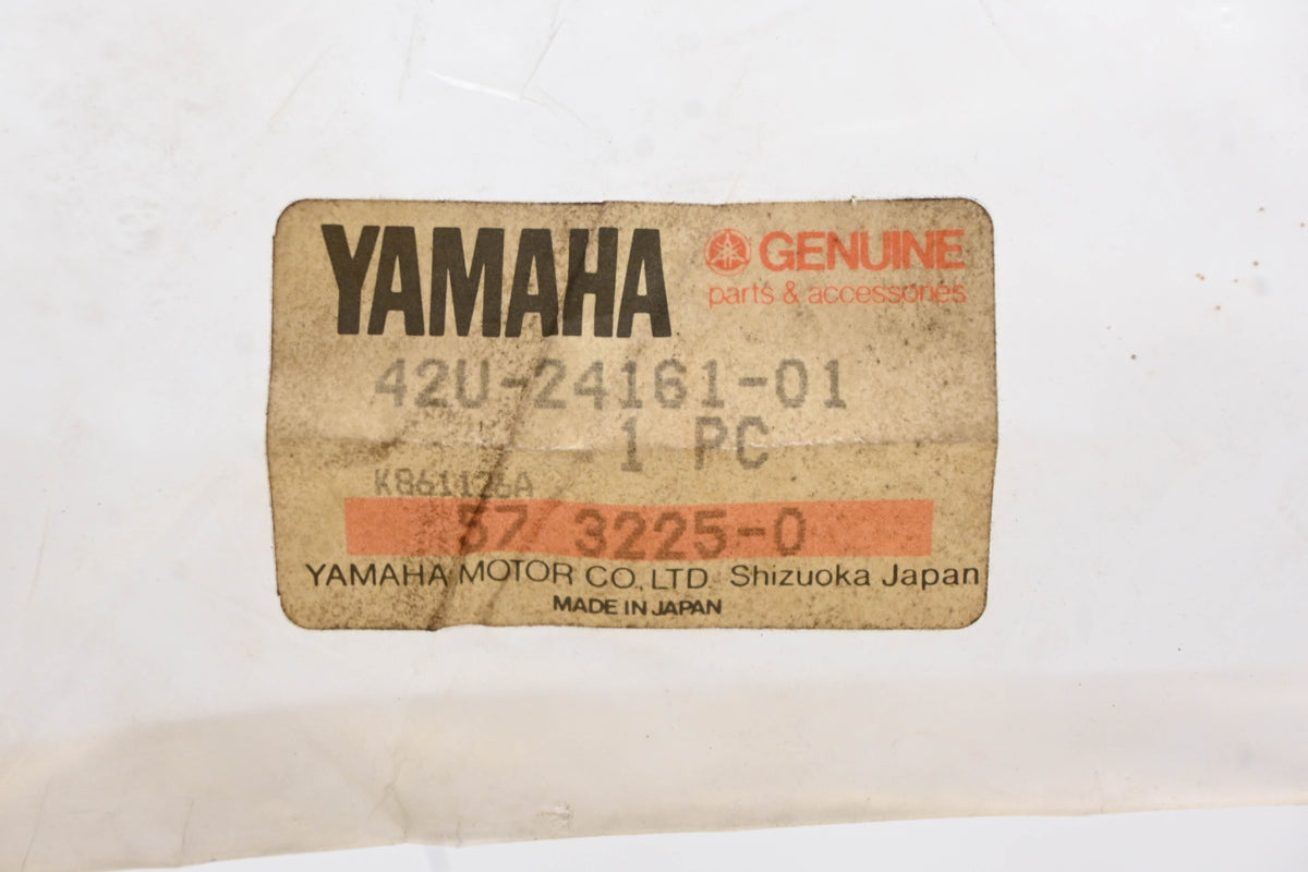 New OEM Yamaha 42U-24161-01-00 Red XT Emblem Decal NOS