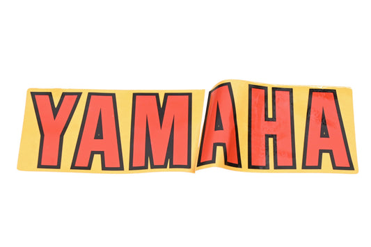 New OEM Yamaha 1LX-23108-00-00 Red Emblem Decal NOS