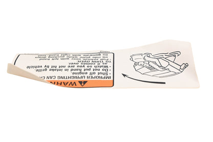 New OEM Yamaha GH3-U411A-10-00 Warning Label Decal NOS