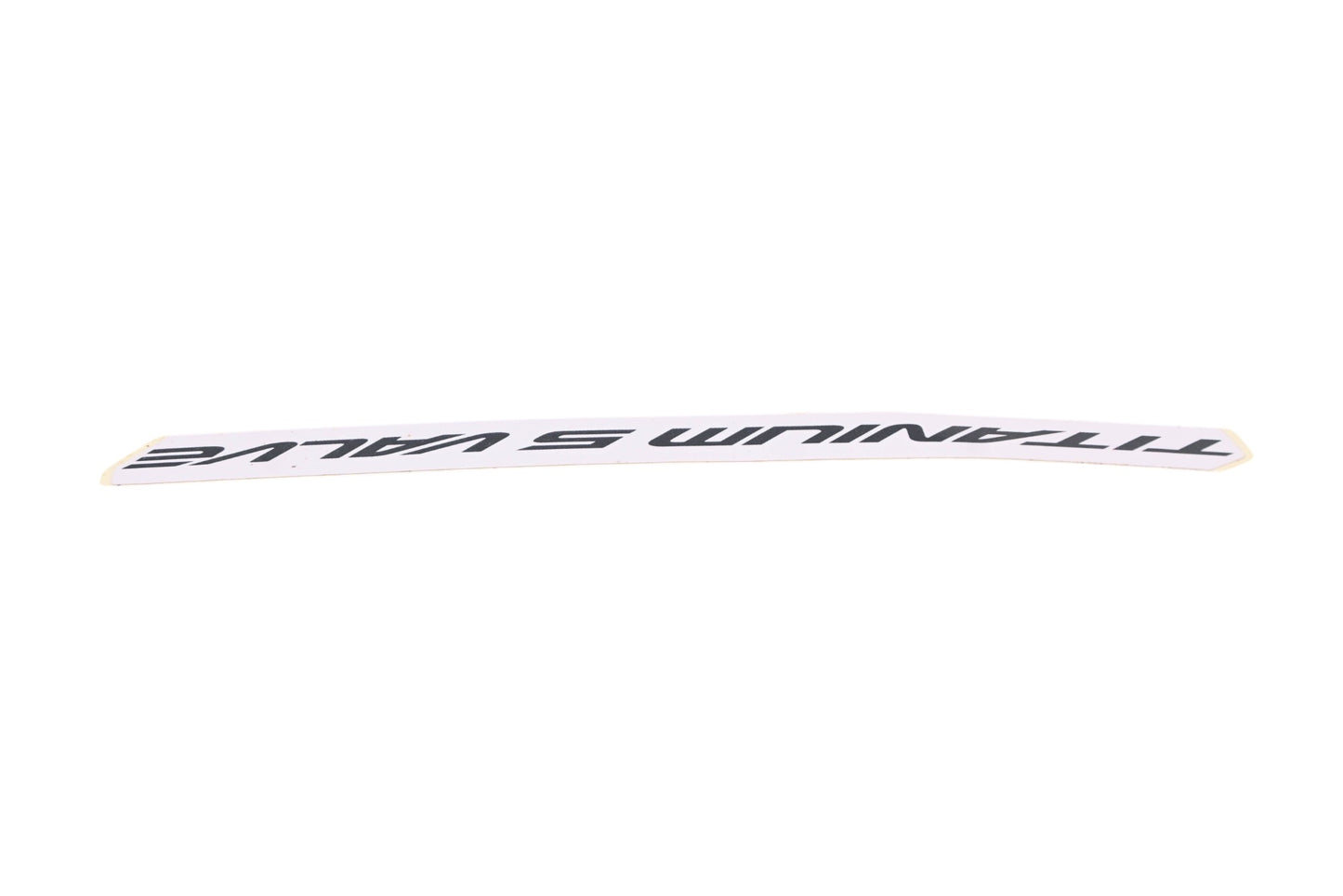 New OEM Yamaha 5XD-21781-00-00 Titanium 5 Valve Emblem Decal NOS