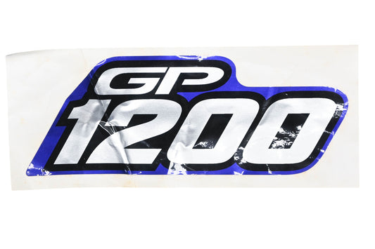 New OEM Yamaha GP8-U417F-20-00 GP 1200 Emblem Decal NOS