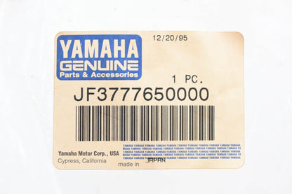 New OEM Yamaha JF3-77765-00-00 Battery Warning Label Decal NOS
