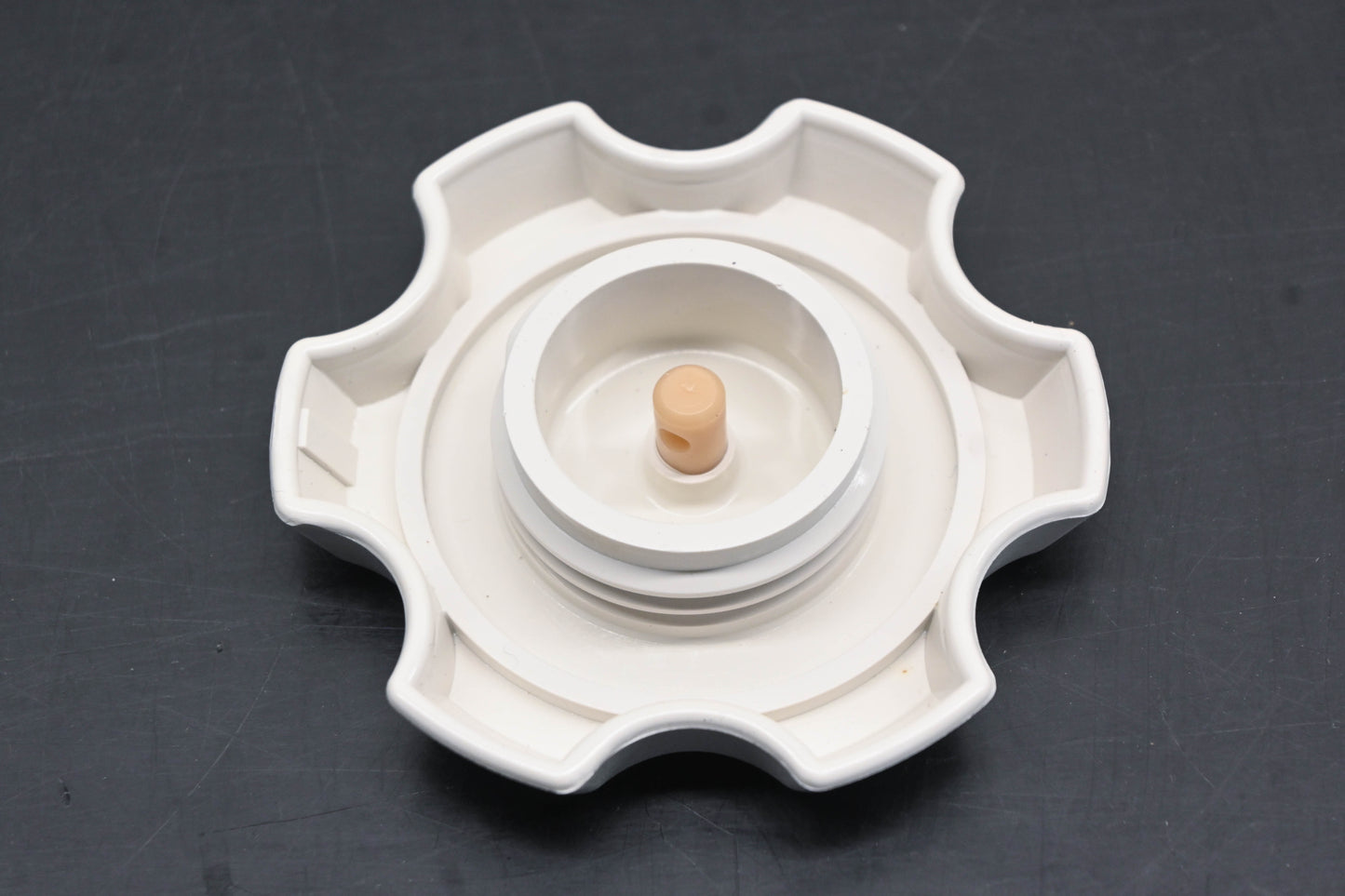 New OEM Yamaha EU0-67831-32-00 White Fuel Tank Cap NOS