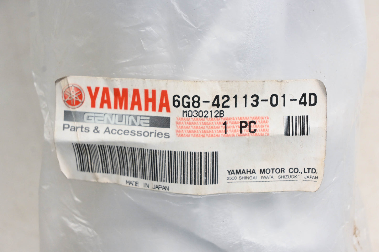 New OEM Yamaha 6G8-42113-01-4D Steering Handle NOS