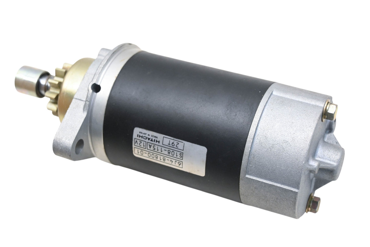 New OEM Yamaha 6J4-81800-01-00 Starter 12v Motor NOS