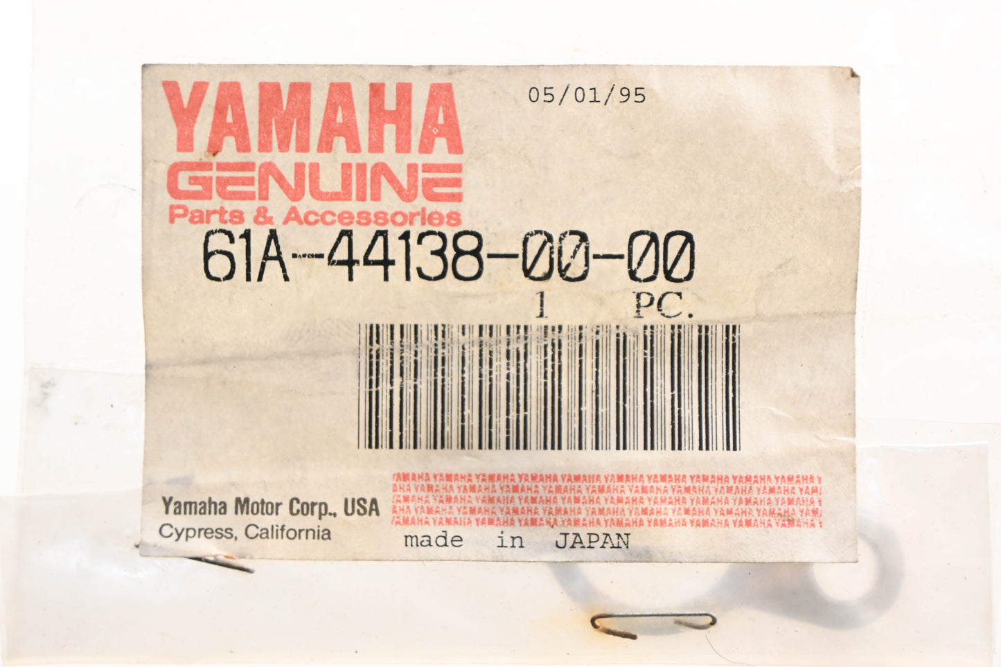 New OEM Yamaha 61A-44138-00-00 Washer NOS