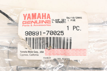 New OEM Yamaha 90891-70025-00 Fuel Sender Clamp Kit NOS