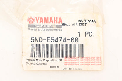 New OEM Yamaha 5ND-E5474-00-00 Air Duct Boot NOS