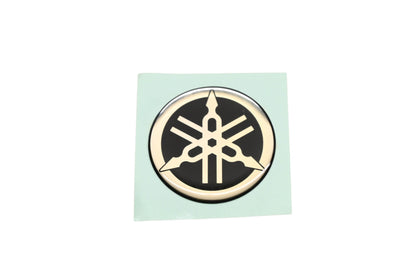 New OEM Yamaha 5KM-2175B-00-00 Tuning Fork Emblem Decal NOS
