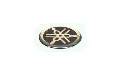 New OEM Yamaha 5KM-2175B-00-00 Tuning Fork Emblem Decal NOS