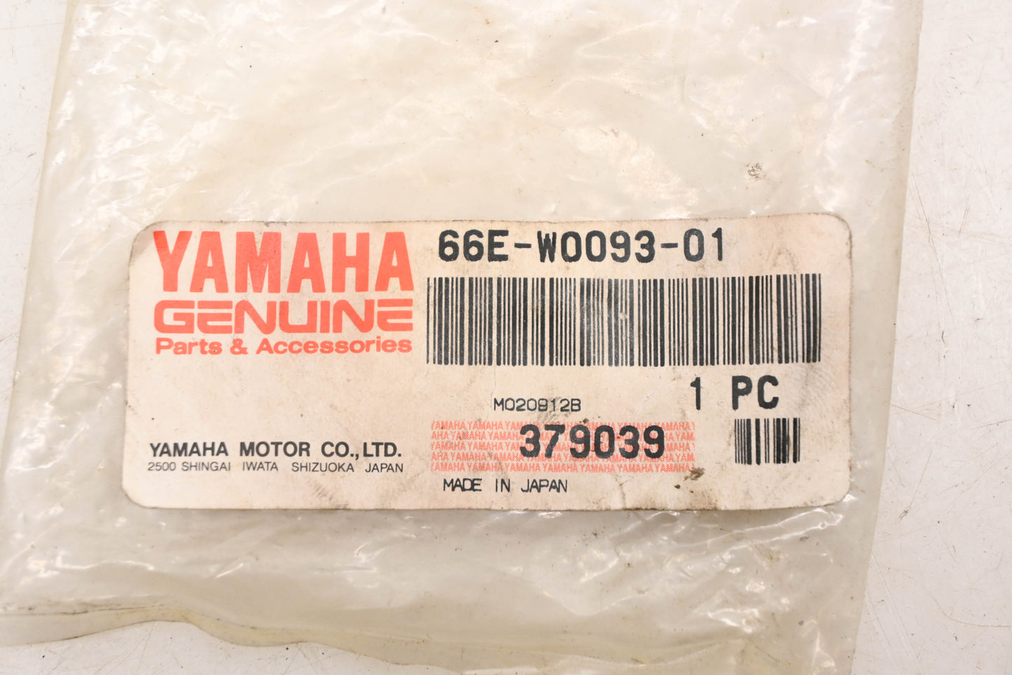 New OEM Yamaha 66E-W0093-01-00 Carburetor Repair Kit NOS
