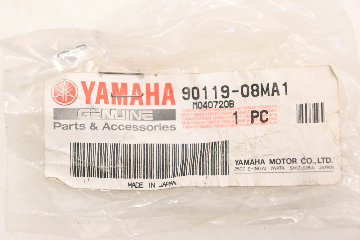 New OEM Yamaha 90119-08MA1-00 Bolt & Washer NOS
