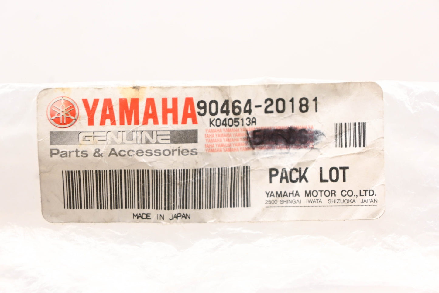 New OEM Yamaha 90464-20181-00 Clamp NOS