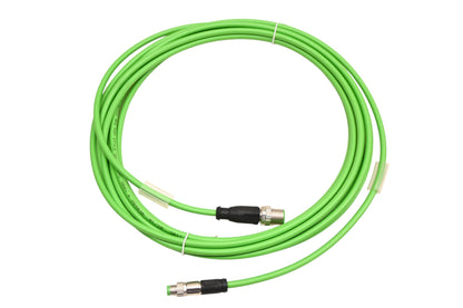 Beckhoff ZK1090-3161-3050, 182829 Green M12 EtherCAT Male-Male 5M Cable NOS