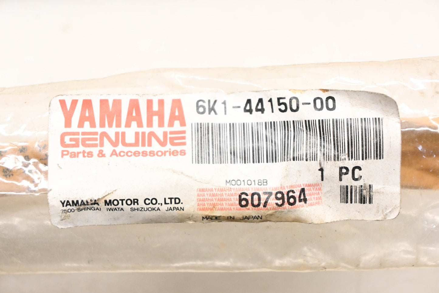 New OEM Yamaha 6K1-44150-00-00 Shift Cam Shaft Assembly NOS